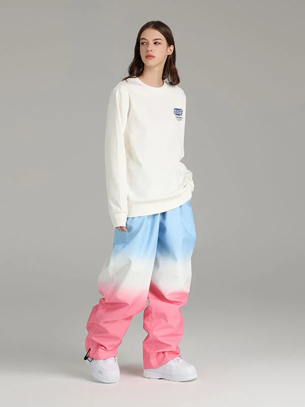 Today's Deal Women's Searipe Sky Gradient Snowboard Pants