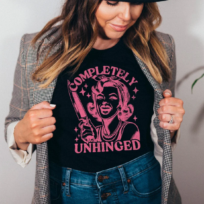 Can't Beat Completely Unhinged Distressed T-Shirt